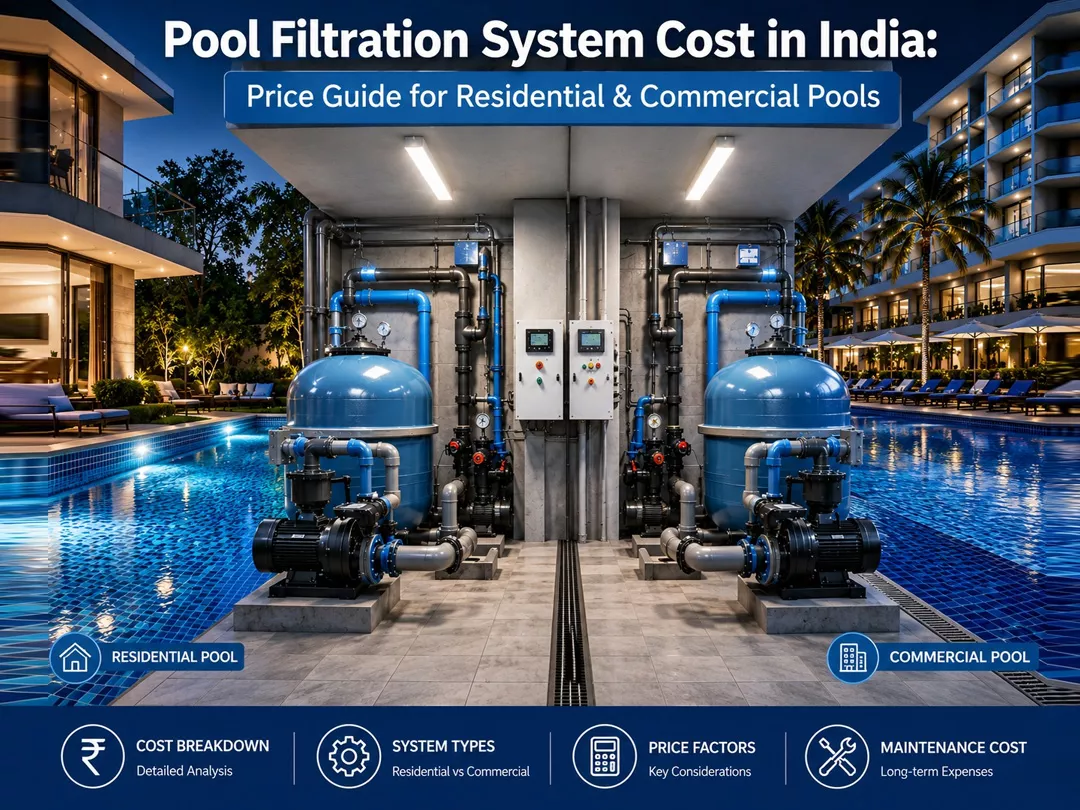Swimming Pool Filtration System Cost in India: Complete Price Guide (2026)
