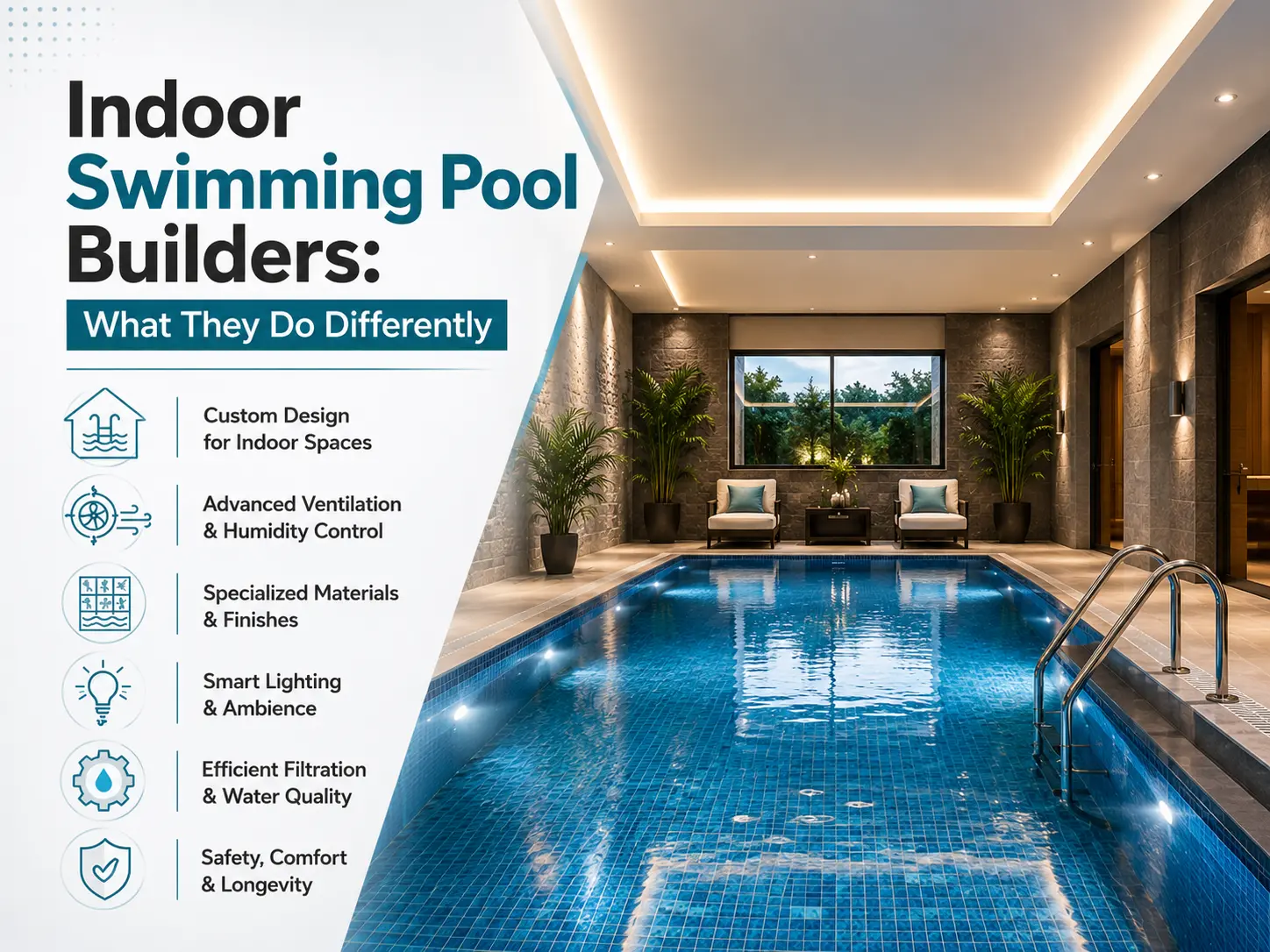 Indoor Swimming Pool Builders: What They Do Differently

