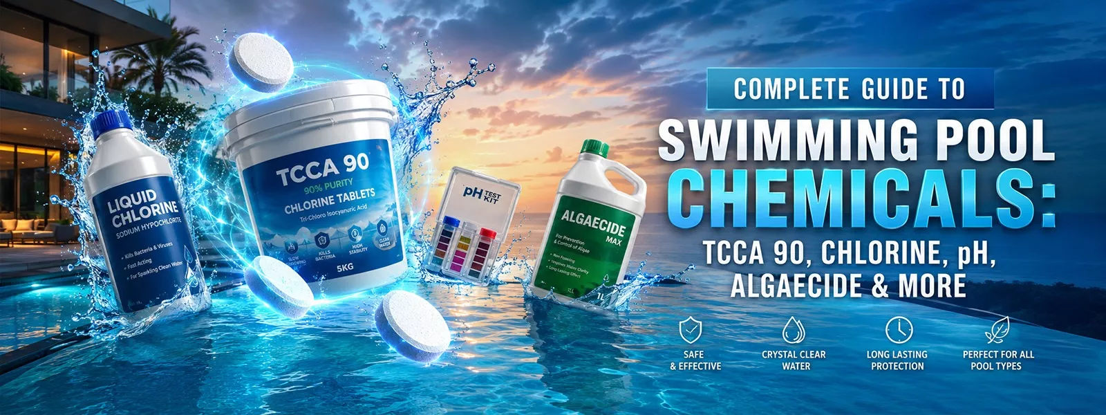 Swimming Pool Chemicals: The Complete Guide for Pool Owners in India