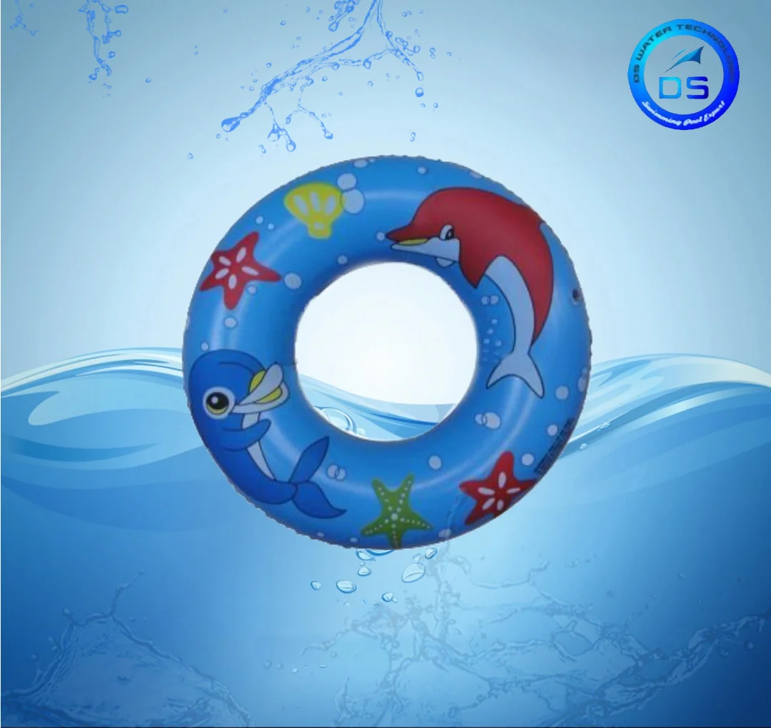 Swimming Ring Dolphin Print