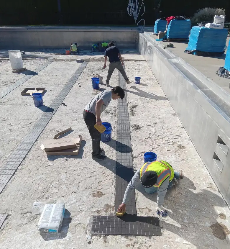 Skimmer, Overflow and Infinity Swimming Pool Construction in Delhi