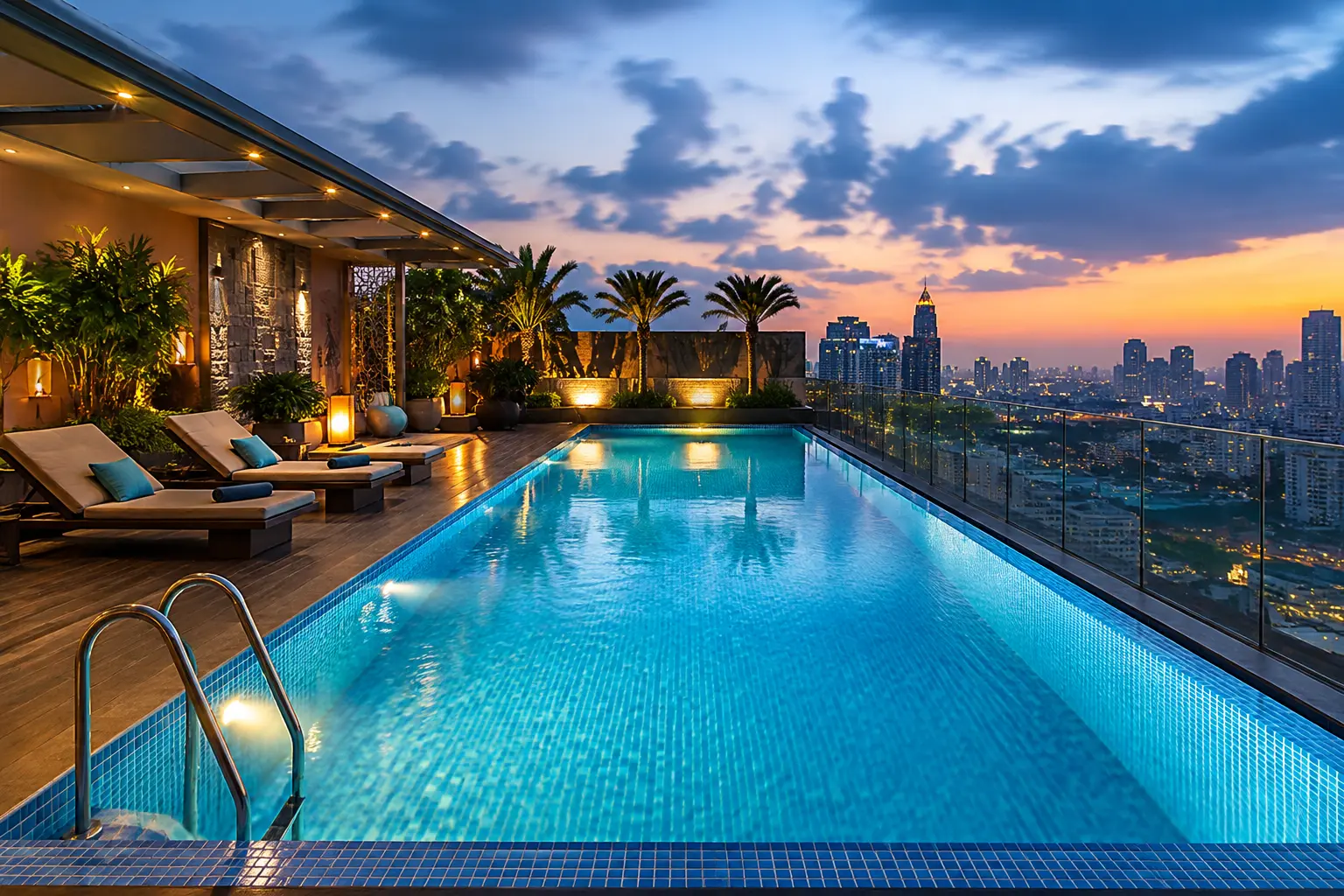 Rooftop Swimming Pools