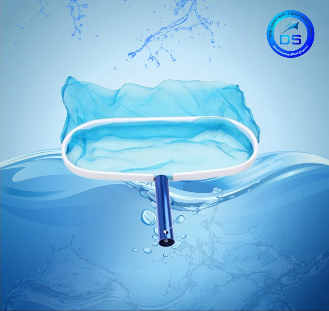 aluminium frame deep rake with blue anodized handle