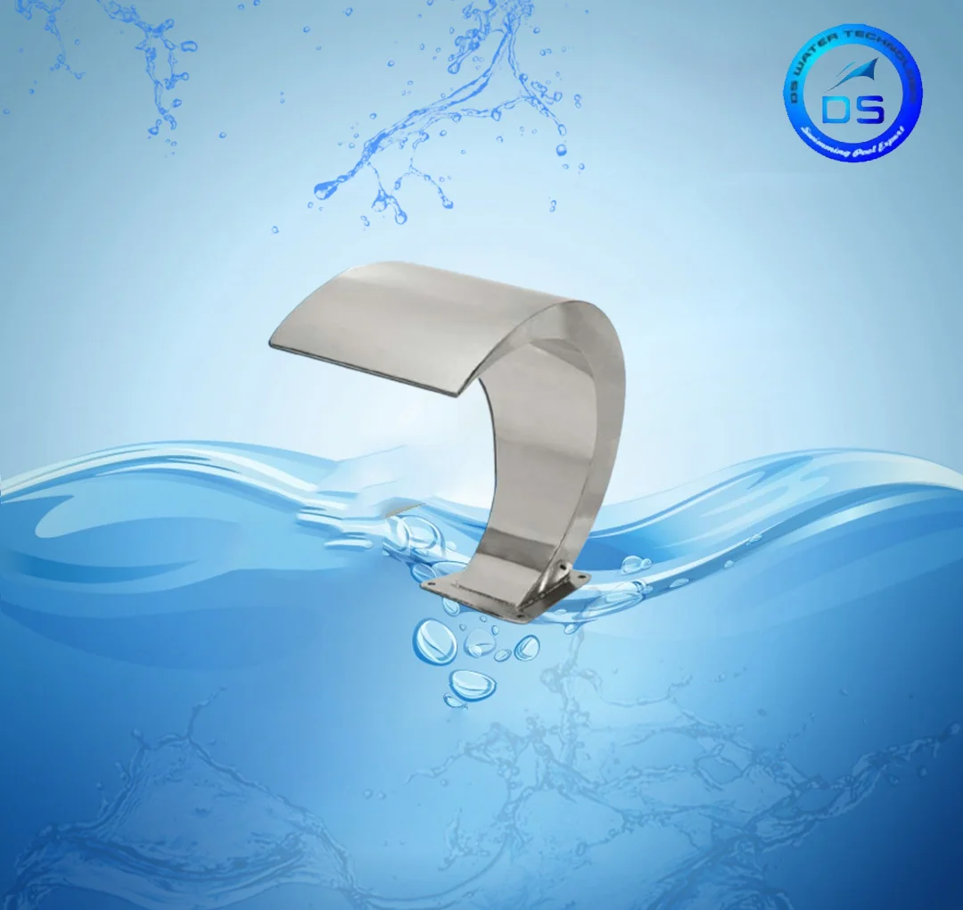 water curtain pool features